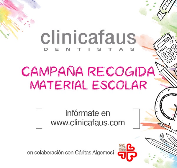 campaña recogida material escolar