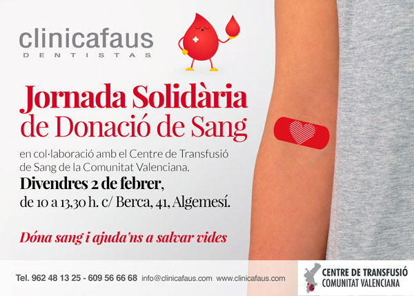 donación de sangre en clinicafaus