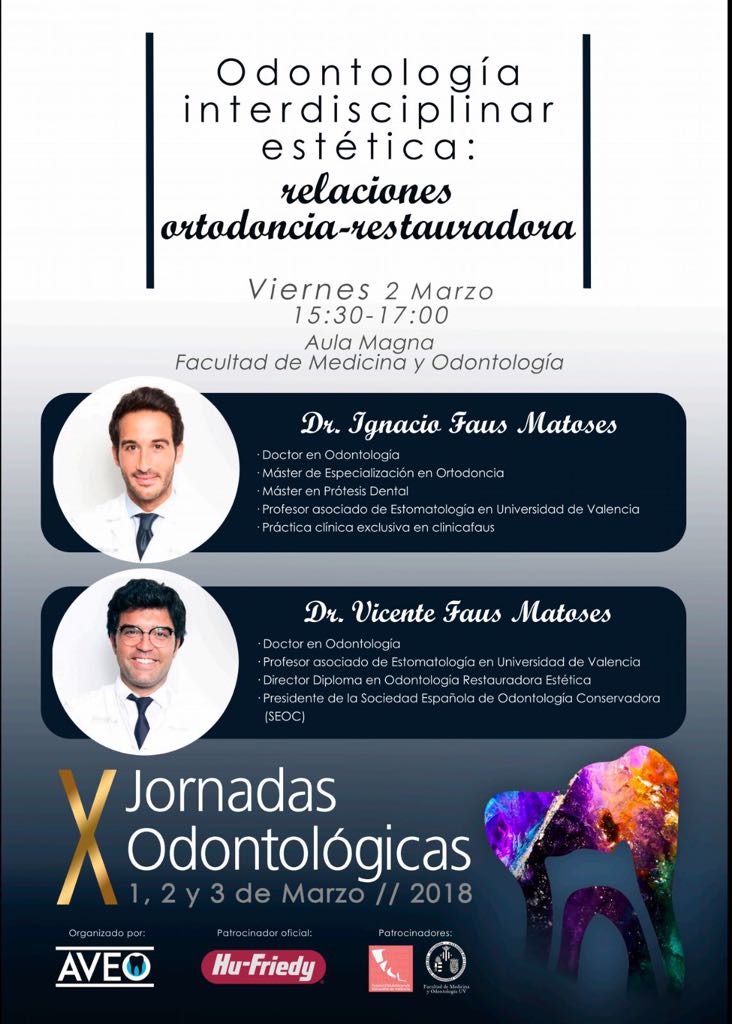 Los doctores faus participan en las X Jornadas Odontológias